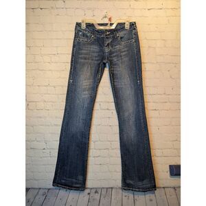 Cowgirl tuff boot cut low rise jeans size 26x35